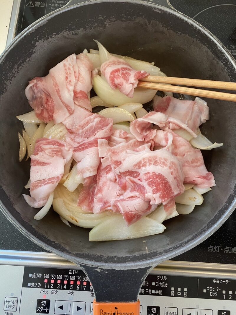 肉じゃが ストア フライパン豚肉